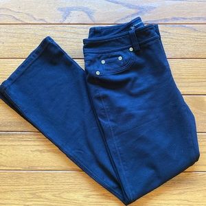 INC International Concepts Black Stretch Jeans Sz 6